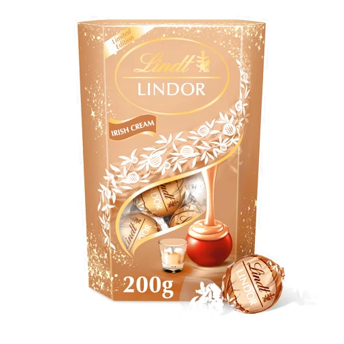 Lindt Lindor Limited Edition Irish Cream Chocolate Truffles, 200g Box