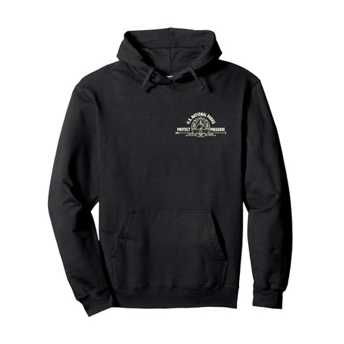 America's National Parks Outdoors Clothing and Co. U.S. National Park Preserve & Protect the US National Parks Pullover Hoodie