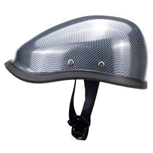 GAOZCTT Motorcycle Retro Half Helmet, Beret Style Helmet Men's Women's Retro Half Helmet, Moped Cruiser Scooter Helmet DOT Certified Lightweight Breathable Street Helmet