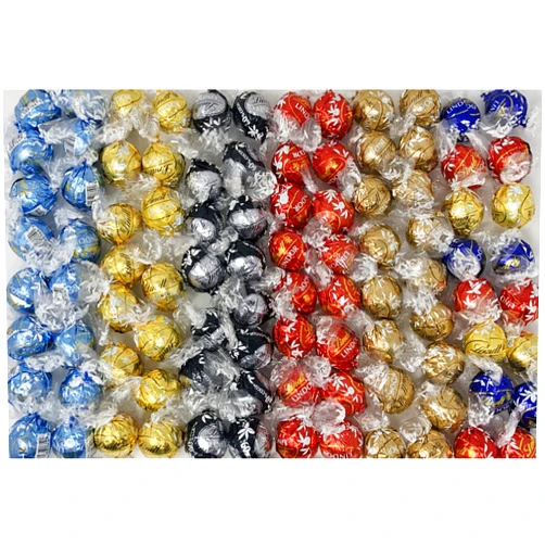 Lindt Lindor Assorted Flavored Truffles, Perfect for Parties Birthdays Engagements Weddings and More Occasions and Events, 100 Count