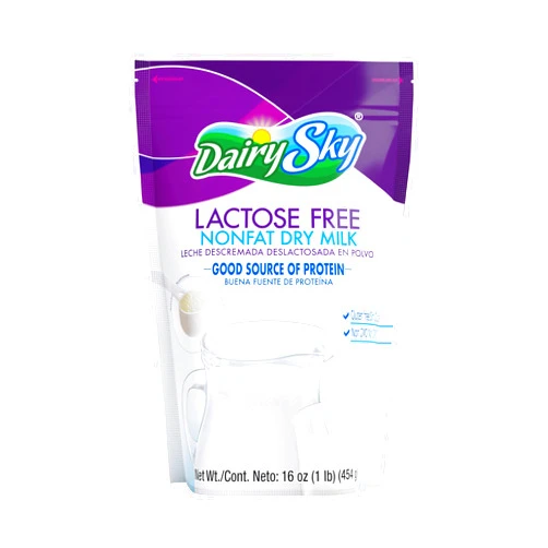 DairySky Lactose Free Milk Powder 16oz - Skim Powdered Milk, Non GMO Fat Free for Baking & Coffee, Kosher with Protein & Calcium | Great Substitute for Liquid Milk | RBST Hormone-Free