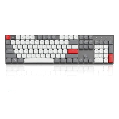 Camiysn Wireless RGB Mechanical Keyboard Moon104 Triple Mode 2.4GHz/BT/USB-C Wired Office Keyboard for Computer/Desktop/PC/Laptop/Surface/Smart TV and Windows 10/8/7（Brown Switches）