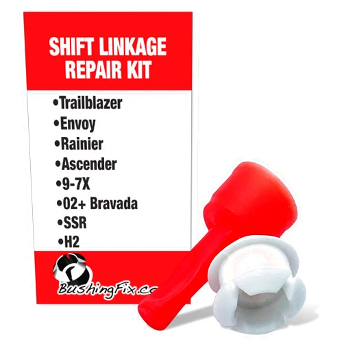 BushingFix.com BushingFix TB1Kit - Automatic Transmission Shift Cable Bushing Repair Kit, Replacement Shifter Cable Bushing, Quality Transmission Repair Kit, Compatible with Chevrolet, Jeep, Ford and Other Brands