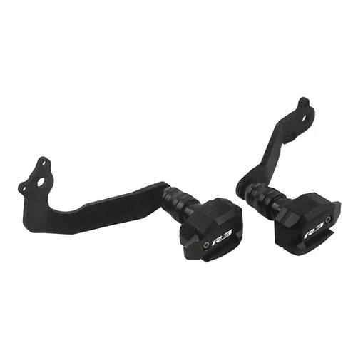 BUREFE Frame Sliders for Yamaha YZF-R3 YZF R3 YZFR3 2019 2020 2021 Motorcycle CNC Falling Protection Frame Slider Fairing Guard Crash Pad Protector Crash Protectors (Color : Black)