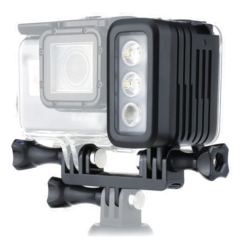 SOONSUN Diving Light High Power Rechargeable Dimmable Waterproof LED Video Light Fill Night Light for GoPro Hero 13/12/11/10/9/8/7/5/6/5/4/3+/3/2 Fusion Session SJCAM AKASO DJI OSMO Action Camera