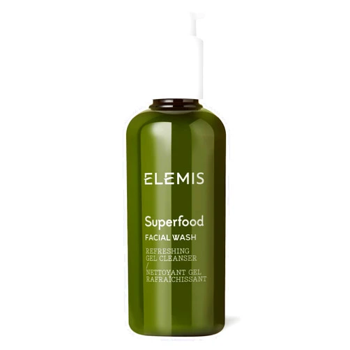 ELEMIS Superfood Facial Wash | Revitalizing Daily Prebiotic Gel Wash Gently Cleanses, Nourishes, and Balances Skin for a Fresh, Glowing Complexion