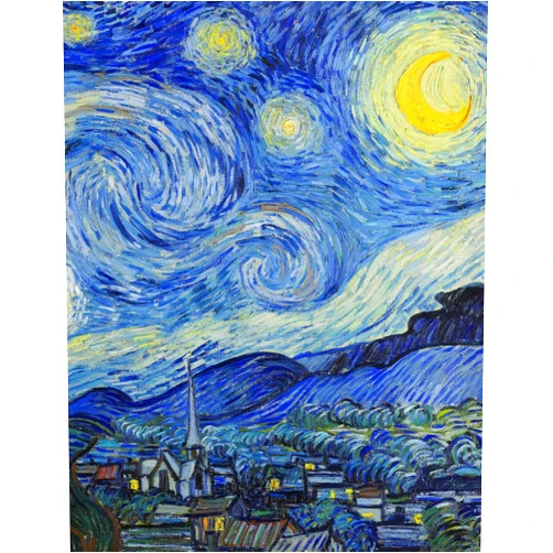 Twisted City Van Gogh Gifts Van Gogh SKETCHBOOK #7: Cool Artist Gifts - Starry Night Vincent Van Gogh Sketchbooks For Artists Adults and Kids to draw in 8.5x11