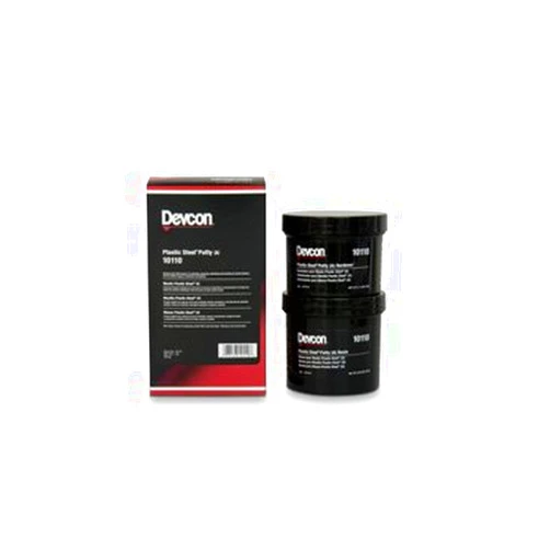 Devcon 4 X Devcon 10110 Plastic Steel Epoxy Putty (A), 1 lbs Bottle