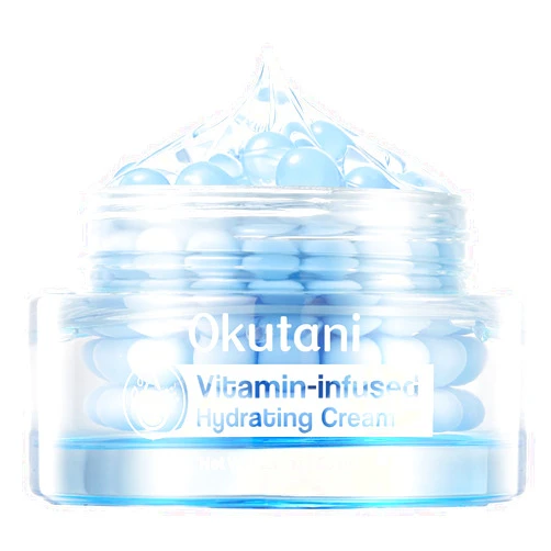 Okutani Collagen Jelly Face Cream, Deep Hydrating Moisturizer with Freeze-Dried Hydrolyzed Collagen, Niacinamide & Retinol, Anti-Aging Wrinkle Smoothing Face Cream, Barrier Support, 1.7 Fl Oz