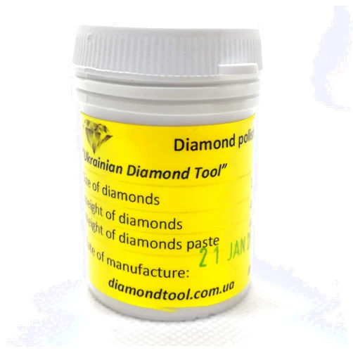 Ukrainian Diamond Tool Diamond Oil-Based polishing Paste 1.0 Micron. 40g