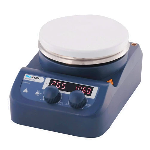 Scilogex SCI280-Pro Circular-top Digital Magnetic Hotplate Stirrer, Sensor & Stand Sold Separately, 5