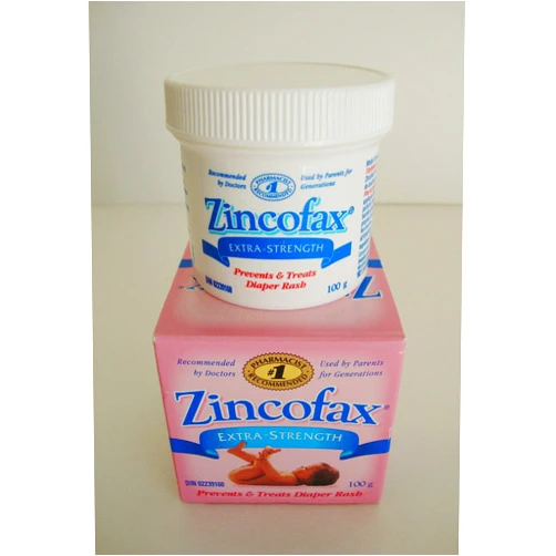 ZINCOFAX 'EXTRA STRENGTH' Ointment for Treatment, Healing and Prevention of SEVERE DIAPER RASH 100 g