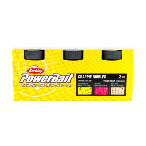 Berkley PowerBait Crappie Nibbles Dough Fishing Bait