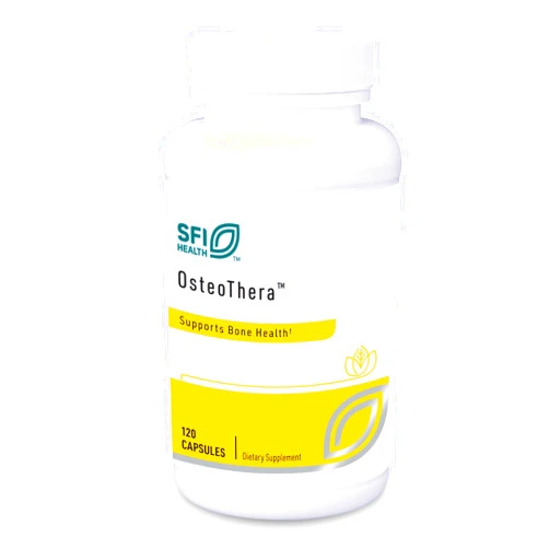 Klaire Labs Osteothera Capsules - Hypoallergenic & Multifactorial Bone Support Formula with Calcium, Vitamin K, D3, Magnesium & Boron (120 Capsules)