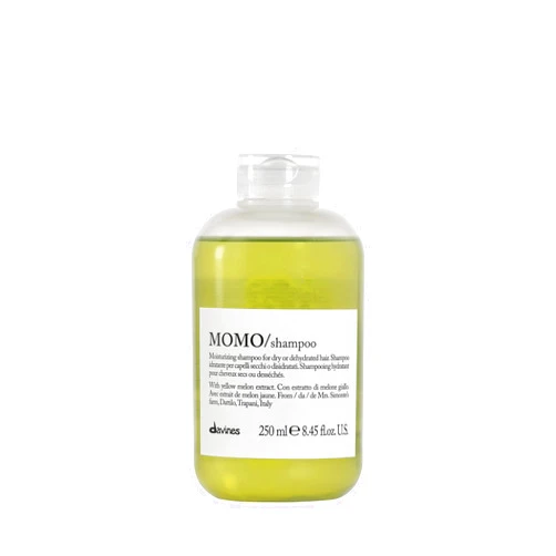 Davines MOMO Moisturizing Shampoo & Conditioner for Dry, Dehydrated Hair, Add Softness & Shine, Detangling Formula