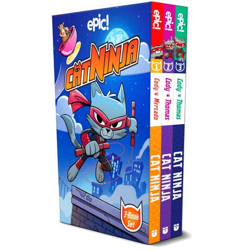 Matthew Cody,Colleen AF Venable,Marcie Colleen,Yehudi Mercado,Chad Thomas,Derek Laufman Cat Ninja Box Set: Books 1-3