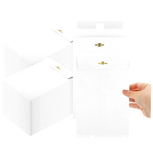 Zsccxq 50 Pcs 6x9 Manilla Envelopes Clasp Envelope Kraft Catalog Envelope with Clasps Closure 28 lb Kraft Paper Envelope for Storing or Mailing Envelopes Home Office Business Supplies