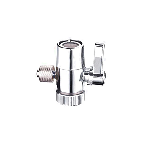 PureSec Sink Faucet Diverter Valve for Above Counter Water Filter Faucet Sprayer attachment for Countertop filter to 1/4