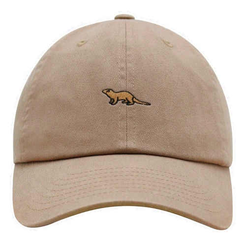 JPAK Otter Premium Dad Hat Embroidered Cotton Baseball Cap Sea River