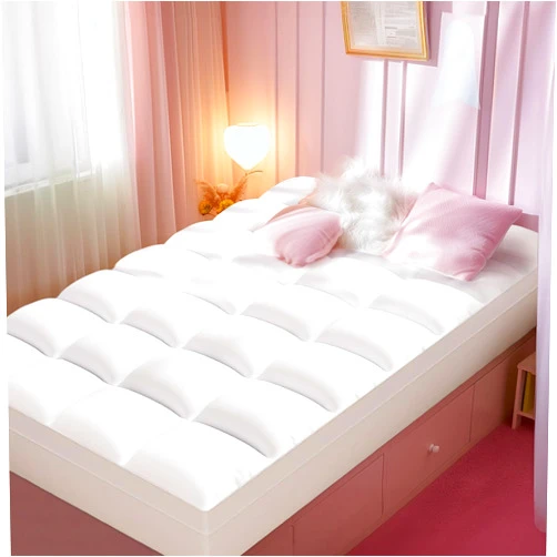 BedsPick Mattress Topper Twin XL, Mattress Pad for Back Pain Relief, Pillowtop Extra Long Twin Thick Mattress Pad, 400TC Soft Cooling Quilted Cover Protector for College Dorm, Sleeper Sofa, RV, Camper