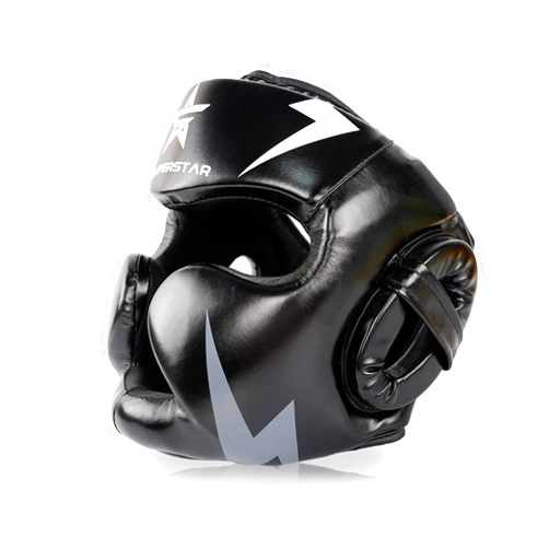 MYSUPERSTAR Boxing Headgear Headguard for Training Muay Thai Kickboxing Fight Sparring MMA Competition Martial Arts Gear Perfectly fit for Men Women Youth Boys Girls