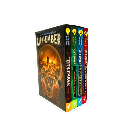 By Jeanne DuPrau (Author) The City of Ember Complete Boxed Set (People of Sparks; Diamond of Darkhold; Prophet of Yonwood)