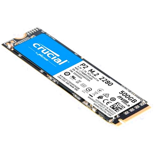 Crucial P2 1TB 3D NAND NVMe PCIe M.2 SSD Up to 2400MB/s - CT1000P2SSD8
