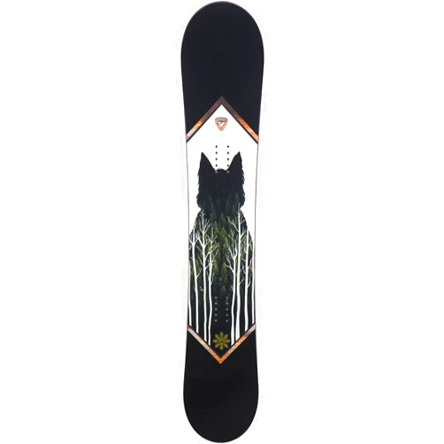 Rossignol Women's Myth Durable Lightweight Wood Fiberglass All-Mountain Freestyle Snowboard