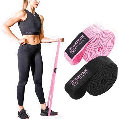 GAIYAH FITNESS Long Resistance Bands, Fabric Resistance Bands Stretch Bands for Exercise Bands Resistance Bands Set Elastic Resistance Bands for Working Out Women Resistance Bands for Physical Therapy