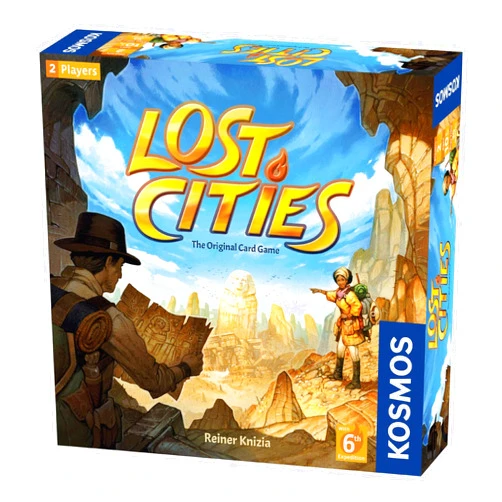 Thames & Kosmos Lost Cities Card Game - with 6th Expedition