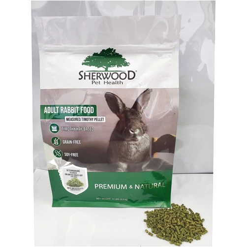 Sherwood Pet Health Adult Rabbit Food Timothy Pellet 10 pounds