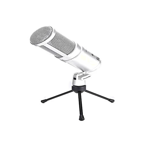Superlux E205U USB Condenser Microphone, Champagne Silver