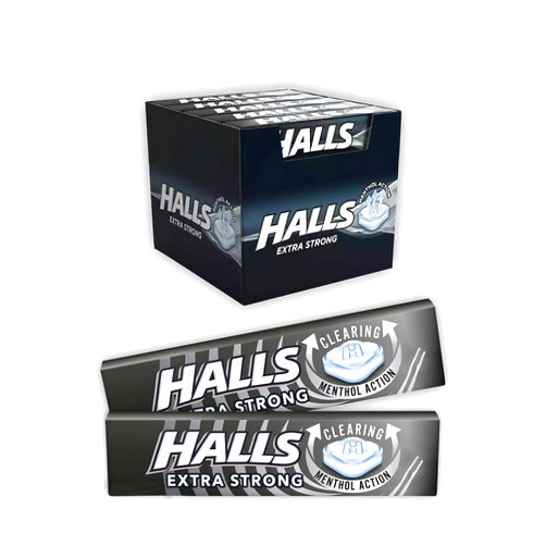 Halls Extra Strong Menthol Flavour Pack of 20