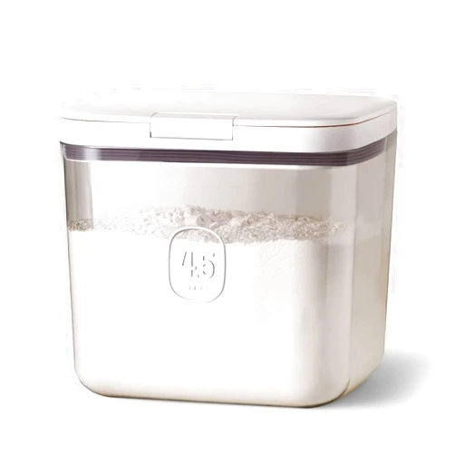 LivLab Flour Storage Container 4.5L with Easy-to-Use Dispenser - Perfect for Bakers and Cooking Enthusiasts