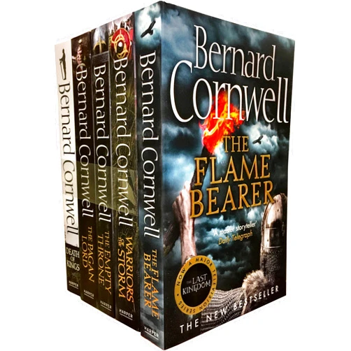 By Bernard Cornwell (Author) Bernard Cornwell Warrior Chronicles, The Last Kingdom Series 2 Books Set Collection Pack (5 Books Tiles are: Flame Bearer, Death of Kings, Warriors of the Storm, The Pagan Lord, The Empty Throne Books