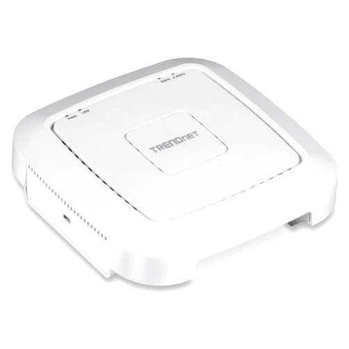 TRENDnet AC1200 Dual Band PoE Access Point, TEW-821DAP, MU-MIMO, 867 Mbps WiFi AC+ 300 Mbps WiFi N Bands, Client Bridge, Access Point, Repeater Modes, Gigabit PoE LAN Port, Captive Portal for Hotspot
