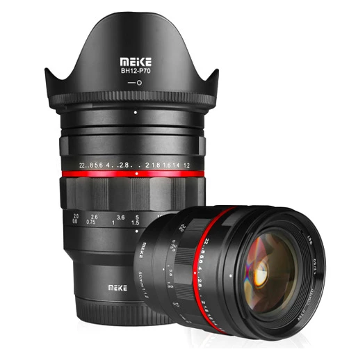 Meike MK-50mm F1.2 L Aperture Full Frame Manual Focus Fixed Lens for L-Mount Panasonic Sigma Leica Mirrorless Camera Such as S1, S1R,S1H, S5, FP