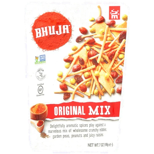 Bhuja Snacks Original Mix Gluten Free -- 7 oz