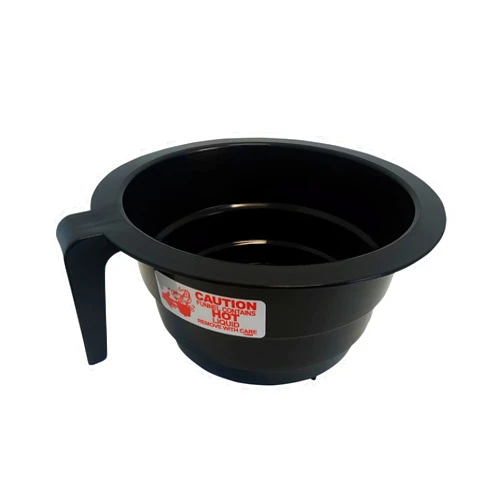 OCS Parts 20583.0003 Funnel for Bunn Brewers | Replacement Black Plastic Funnel with Decals for Bunn Coffee Machines