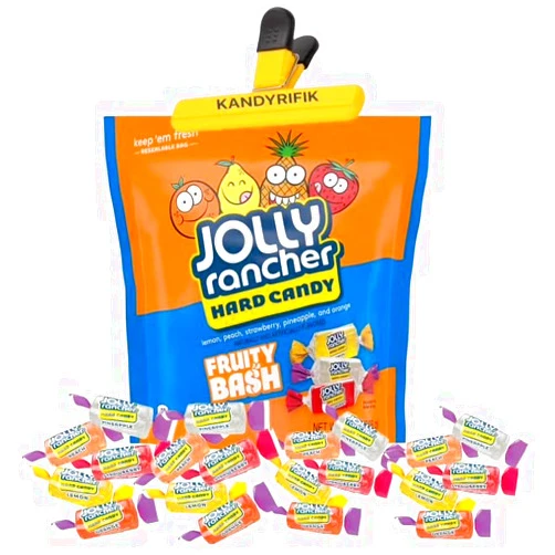 MAJUU CONNECT (Jolly RanchersAssorted) (Fruity Bash, 13 oz Bag Fruit Flavored Hard Candy |Individually Wrapped.