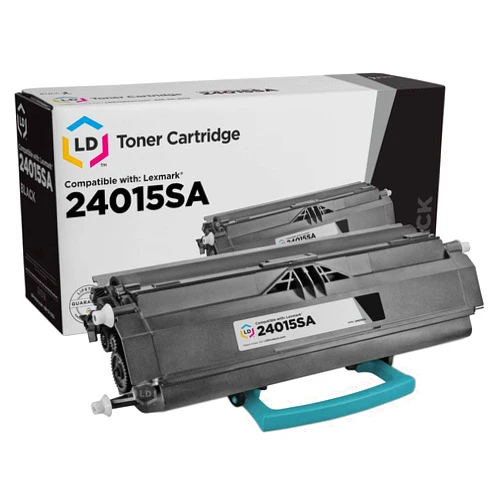 LD Remanufactured Toner Cartridge Replacement for Lexmark 24015SA (Black) Compatible with Lexmark Printers E230 E232t E330 E332n E332tn E332 E240 E340 E342