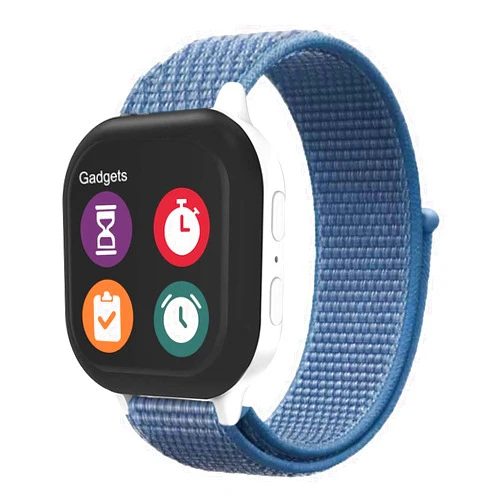 OWKEY Kids Band Replacement Compatible with Gizmo Watch 3 2 1/ Gabb Watch 3 2 1, Breathable Hook & Loop Nylon Watch Bands with 20mm Quick Release Pins
