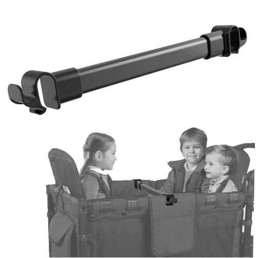 Viotiin Stroller Wagon Support Bar, Compatible with WONDERFOLD W4 Elite Wagon (4 Seater), Stroller Wagon Accessory for WONDERFOLD W4 Veer Wagon, Removable & Easy to Install, Wagon Support Bar for Kids