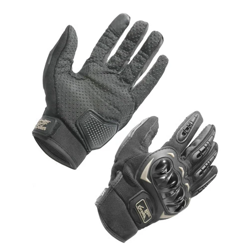 RACOONA Motorcycle Gloves,Riding Gloves Motocross Gloves,Full Finger Touchscreen Motorbike Gloves for BMX ATV MTB Riding,Road Racing,Cycling,Climbing,Motocros (XX-Large, Black)