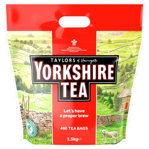 Yorkshire Tea Taylors of Harrogate Yorkshire Red 480 Teabags