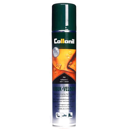 Collonil Shoe Waterproofing Spray Collonil Nubuk + Velours 200 ml (Black)