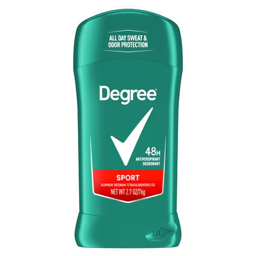 Degree Men Original Protection Antiperspirant Deodorant Sport 48-Hour Sweat and Odor Protection Antiperspirant For Men 2.7 oz