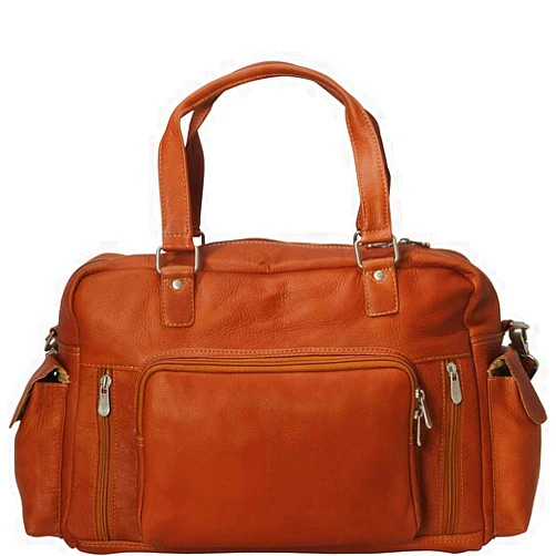 Piel Leather Piel Travelers Carry-On (Saddle)