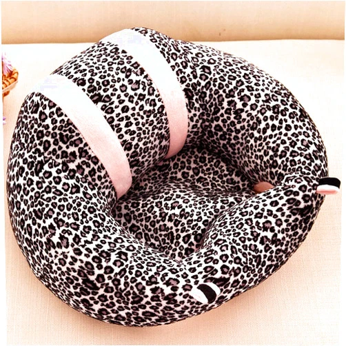 XIYUAN Baby Support Seat, 17inch Baby Support Seat Sofa Plush Soft Animal Shaped Baby Learning to Sit Chairfor Baby 12-36 Moon