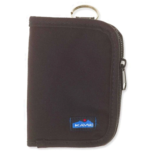 KAVU Zippy Wallet Bi Fold Zip Clutch With Removable Coin Pouch
